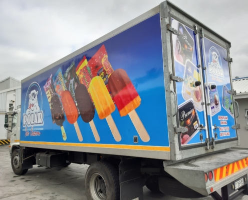 5Ton Truck Laminated Wrap_ LHS Side