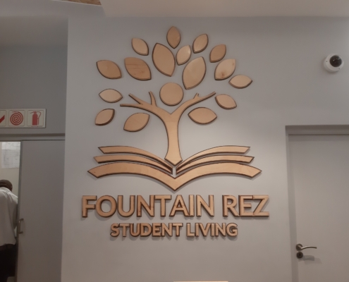 Birch Ply CNC Routered Logo