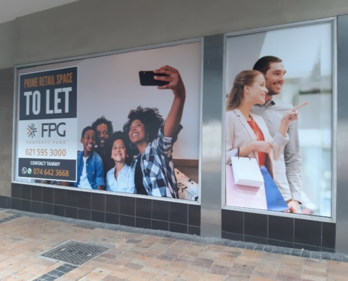 Buchanan_s Chambers TO LET Vinyl Lifestyle Print