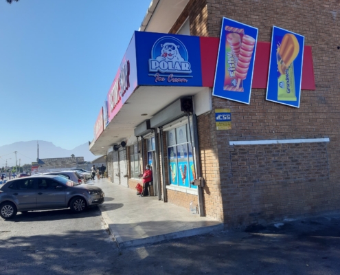 Custom Polar ACM _ 3D Fabricated Shopfront GrassyPark CPT
