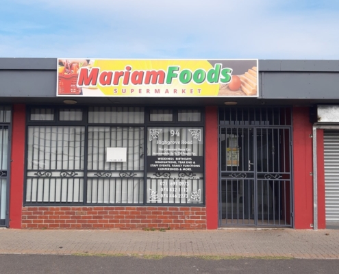 Framed ACM Sign Printed Vinyl Graphics