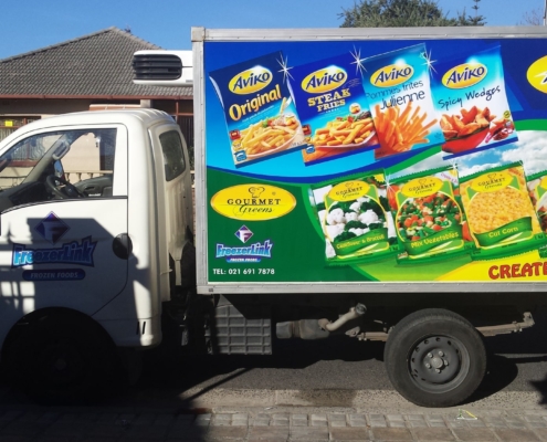 Freezerlink Hyundai Cube Vehicle Branding