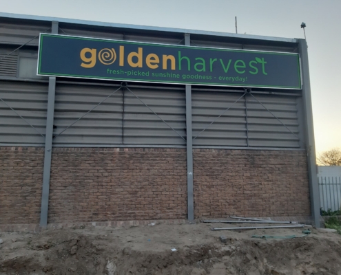 Golden Harvest Warehouse Signage Epping
