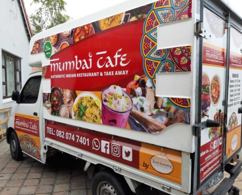 Mumbai Cafe Vehicle Wrap