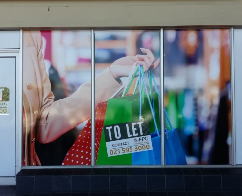Printed Window Graphics Shopper