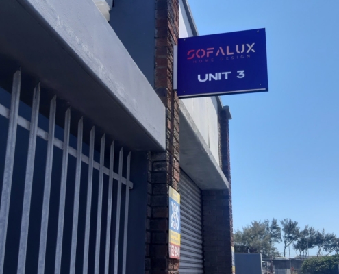 Projecting Workshop Unit Sign
