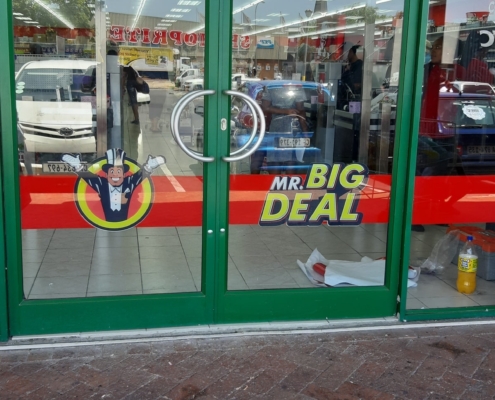 Reverse Printed Window Graphics