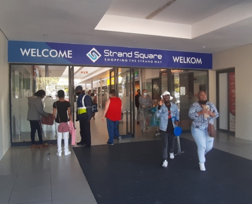 Strand Square ACM Entrance Signage